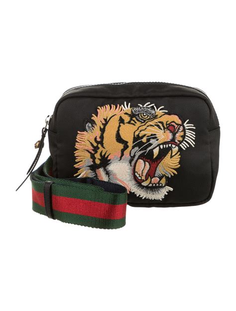 gucci pouch tiger print|Gucci tiger jewelry.